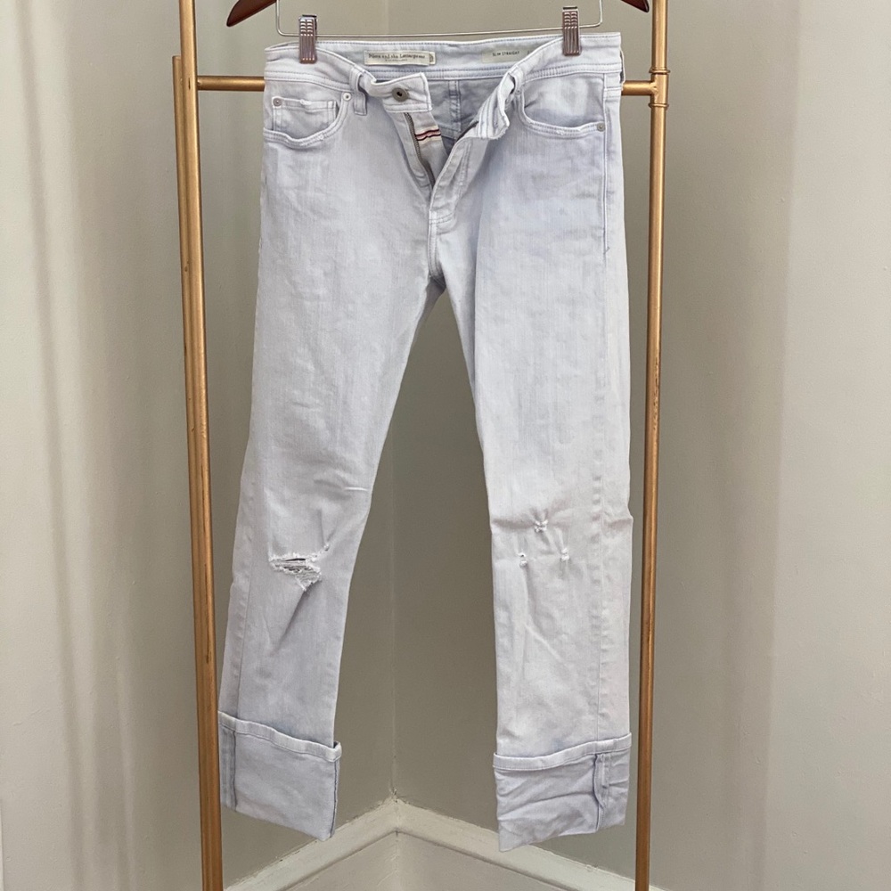 Pilcro & The Letterpress Slim Straight Jean